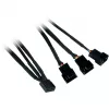 INTER-TECH Argus RGB-Fan Set RS-14 140mm ARGB 3-Pack Melns