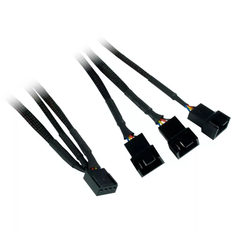 INTER-TECH Argus RGB-Fan Set RS-14 140mm ARGB 3-Pack Melns