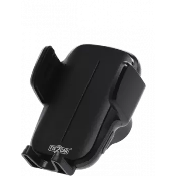 Bezvadu lādētājs KRAM Fix2Car 15W tālruņiem 61–86 mm, grozāms automašīnas turētājs