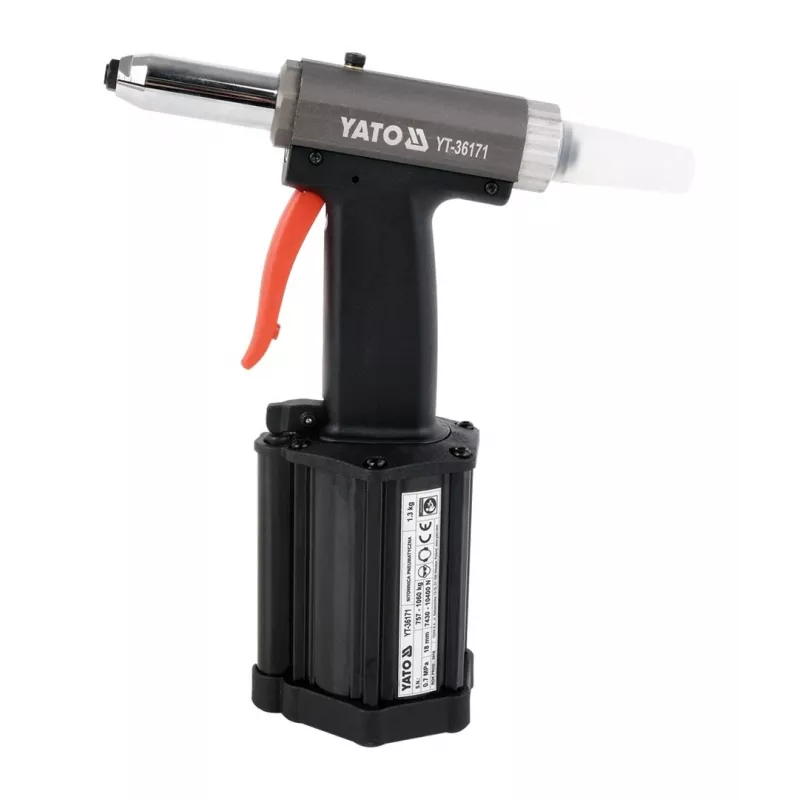 YATO PNEIMATISKĀ KNIEŽU PISTOLE 2.4-5.0mm 36171