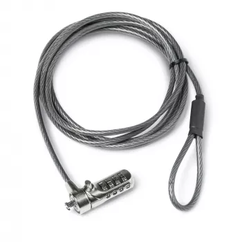 Kombinācijas slēdzene DICOTA Stand-alone Notebook Security Pro melns tērauds