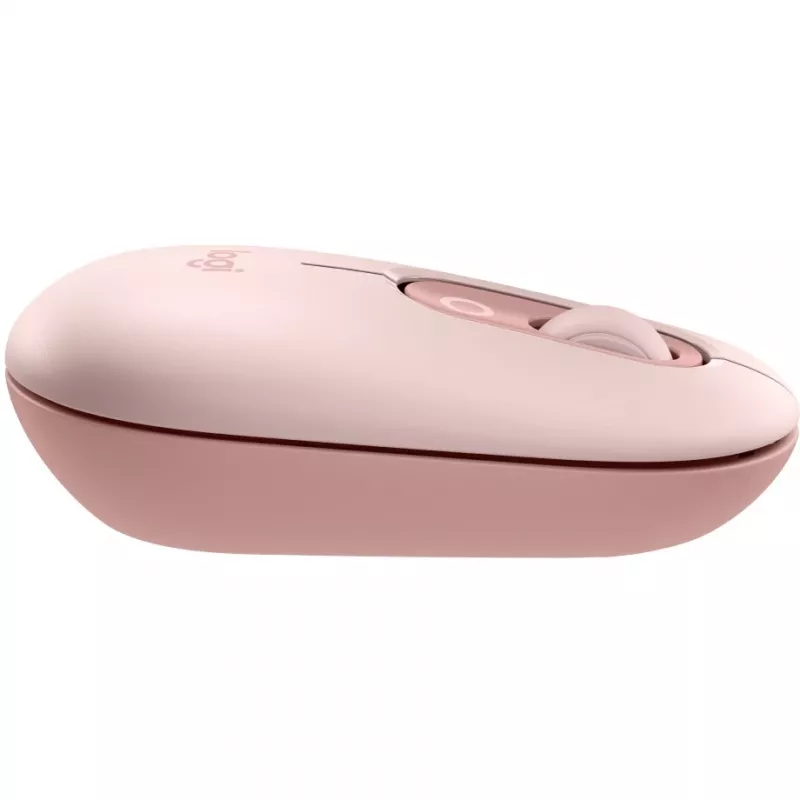 Logitech POP Icon Combo - Tastatūras un peles komplekts - Bezvadu - Bluetooth LE - QWERTY - US International - rozā, baltā (920-013142)