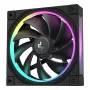 Korpusa ventilators DeepCool FL12 120 mm, PWM, 500–2150 RPM, 55 CFM, 2.82 mmH2O, FDB, multi-LED, melns