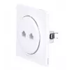Fibaro Walli N kontaktligzda 2 x RJ-45 Balta