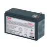 APC akumulatoru nomaiņas kasetne APCRBC106 (OEM), Svina-skābes hermētisks (VRLA), 1 gab., Melna, RoHS, 2.5 kg, 102 mm