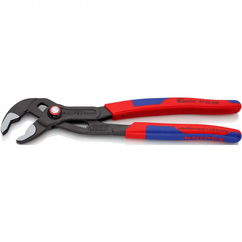 Knipex 87 22 250 mēlītes-un-rievas knaibles (Cobra QuickSet)