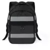 DICOTA Hi-Vis V2 mugursoma, melna, 320 x 220 x 455 mm, PET, TPU
