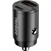 Auto lādētājs YENKEE CAR 02 Power Delivery 30W ar USB-A un USB-C pieslēgvietām