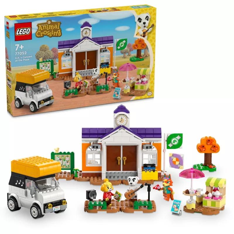 LEGO Animal Crossing 77052 K.K. koncerts pilsētas laukumā