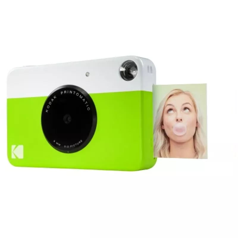 Kodak PRINTOMATIC momentānās drukāšanas kamera, 2x3'', zaļa