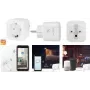 Viedā Wi‑Fi kontaktligzda LOGILINK SH0101 balta – attālināta ieslēgšana/izslēgšana, lietotnes vadība, viena izeja