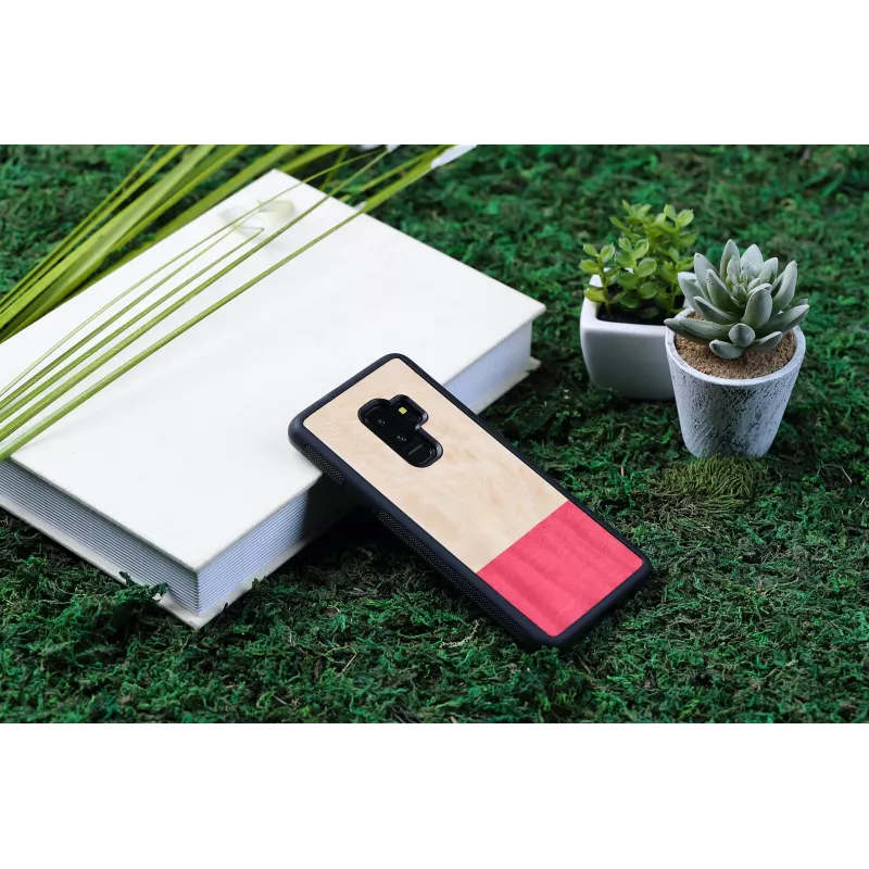 Viedtālruņa maciņš man and wood Galaxy S9 Plus miss match Melns — aizsargapvalks Samsung Galaxy S9+