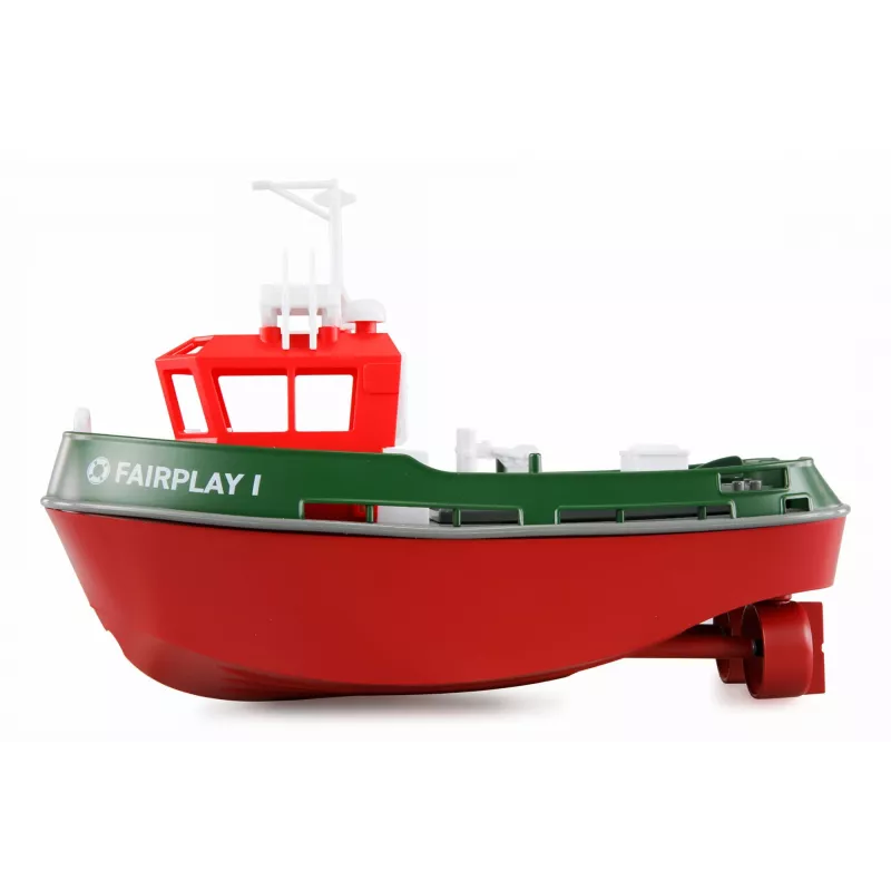 Radio vadāma laiva Amewi Fairplay I 1:72 RTR, zaļa, 2,4 GHz