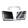 Bezrāmja displeja privātuma filtrs NATEC NFP-2118 27 collu (68,6 cm) 16:9 monitoriem, 598×337 mm, melns