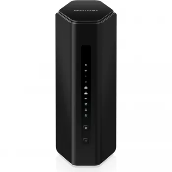 NETGEAR Nighthawk RS300 bezvadu maršrutētājs Gigabit Ethernet Tri-band (2,4 GHz / 5 GHz / 6 GHz) melns