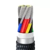 USB kabelis Baseus CAJY000701 2 m USB C Melns 0.48 Gbit/s