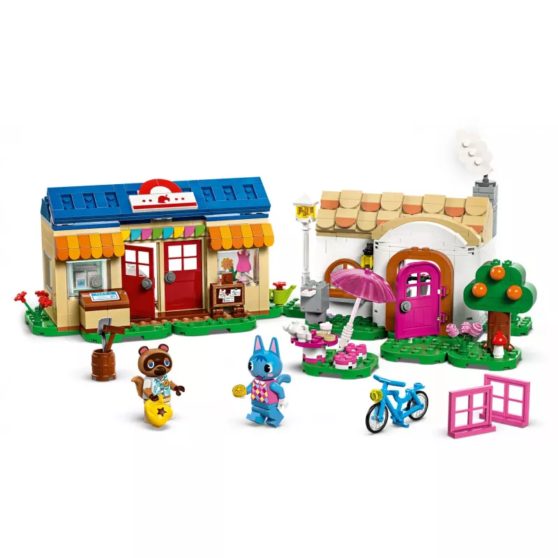 Konstruktors LEGO 77050 Animal Crossing Nūka veikala Sofijas Mājas komplekts – modulārs spēļu komplekts
