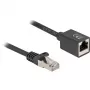 Tīkla kabelis DeLOCK 90309 RJ-45 Cat6a 2 m Melns