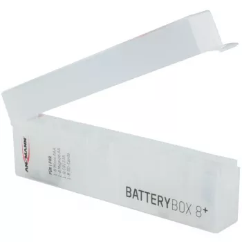 Bateriju kaste Ansmann 4000033 caurspīdīga