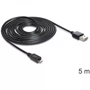 USB kabelis DeLOCK EASY-USB 2.0-A Micro-B 5m