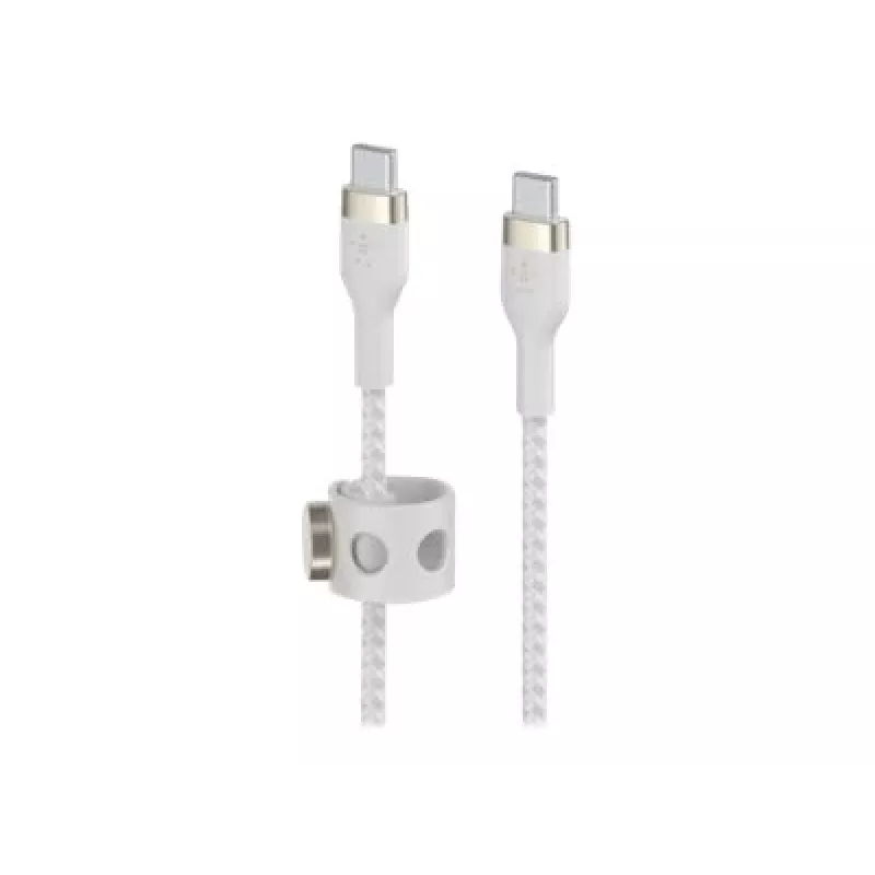 Belkin BOOSTCHARGE PRO Flex USB kabelis 3 m USB 2.0 USB C balts (CAB011BT3MWH)