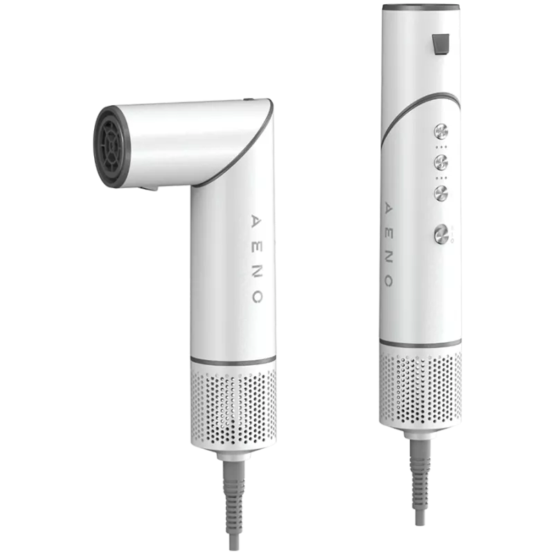 Daudzfunkcionāls matu žāvētājs, 220V-240V~50-60Hz, 1200W, jonizators, 4 temperatūras režīmi, 3 ātruma režīmi, 98000 apgr./min, mazāk par 85dB