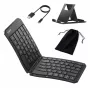 Inateck pilna izmēra izliekta Bluetooth tastatūra N0131 QWERTZ šķērveida mehānisms melna