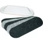 Magnētisks plastmasas logu tīrītājs Franken U-Act! Line Z1934, pelēks, 130×40×35 mm