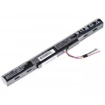Baterija zaļa Cell AC51 Acer Aspire E15/E17 — Li-Ion 14.8V 2200mAh 4 šūnas, melna