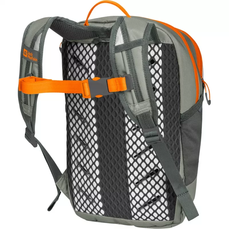 Jack Wolfskin Kids Moab Jam mugursoma - piparmētru/apelsīnu, 12 L