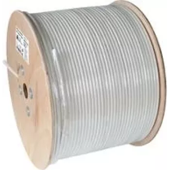 Koaksiālais kabelis Axing SKB09403 500m balts 6,6mm