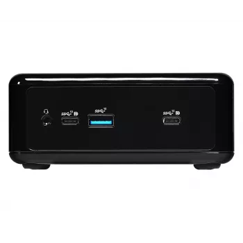 ASRock NUC BOX-1165G7 0,6 l datora barebone, Intel Core i7-1165G7 2,8 GHz, HDMI, USB-C, 2x LAN, DDR4, maks. 64 GB
