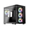 Datora korpuss LC-Power LC-8001B-ON Midi Tower, melns