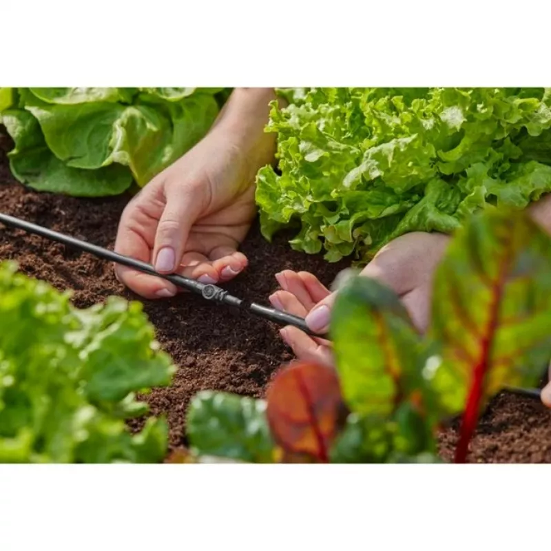 Šļūtenes savienotājs Gardena 13213-20 Plastmasas Melns 10 gab.