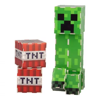 Konstruktora komplekts Paladone Minecraft Creeper – saliekama Kaktusa figūra