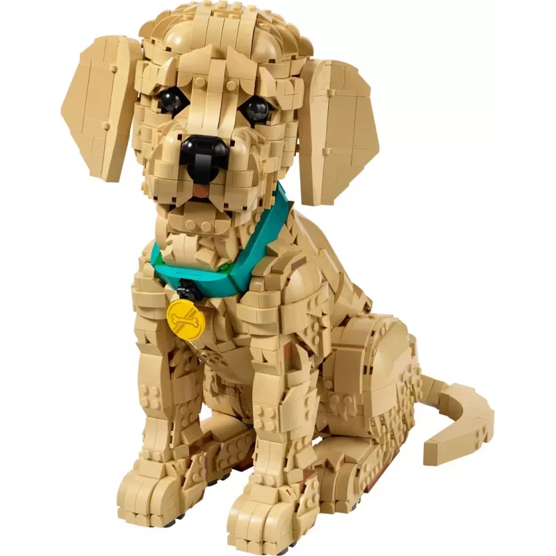 LEGO ICONS 11384 Zelta retrīvera kucēns