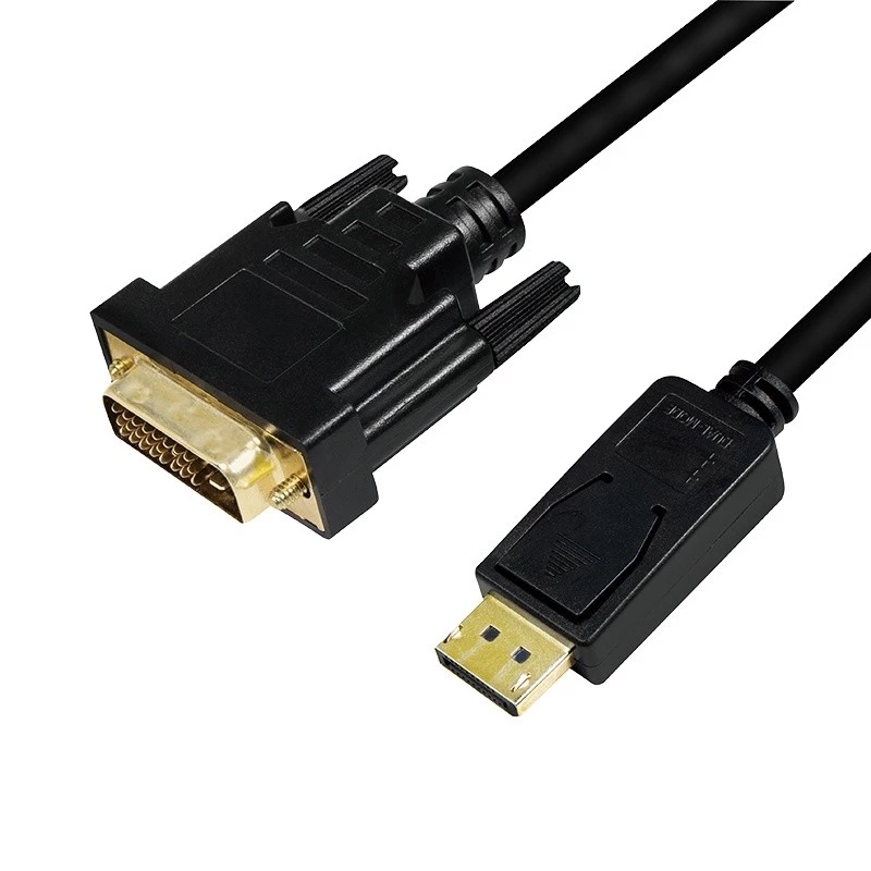 DisplayPort uz DVI kabelis, melns, 5m