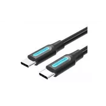 USB-C līdz USB-C kabelis / 1 M melns Cosbf Vention