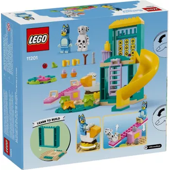 LEGO Bricks Set 11201 Rotaļu laukuma jautrība ar Blū un Hloju – mini figūriņas, rotaļu aina