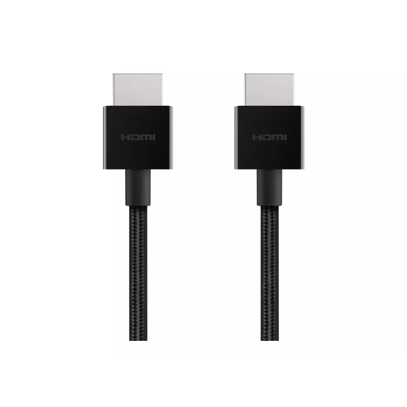 Belkin Ultra High Speed - HDMI kabelis - HDMI (M) uz HDMI (M) - 2,0 m - Melns (AV10176BT2M-BLK)