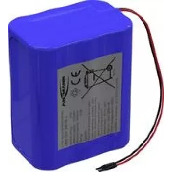 Ansmann 3S2P akumulatoru bloks 8x 18650 Kabelis Li-Ion 10,8 V 5100 mAh (2447-3050-50)
