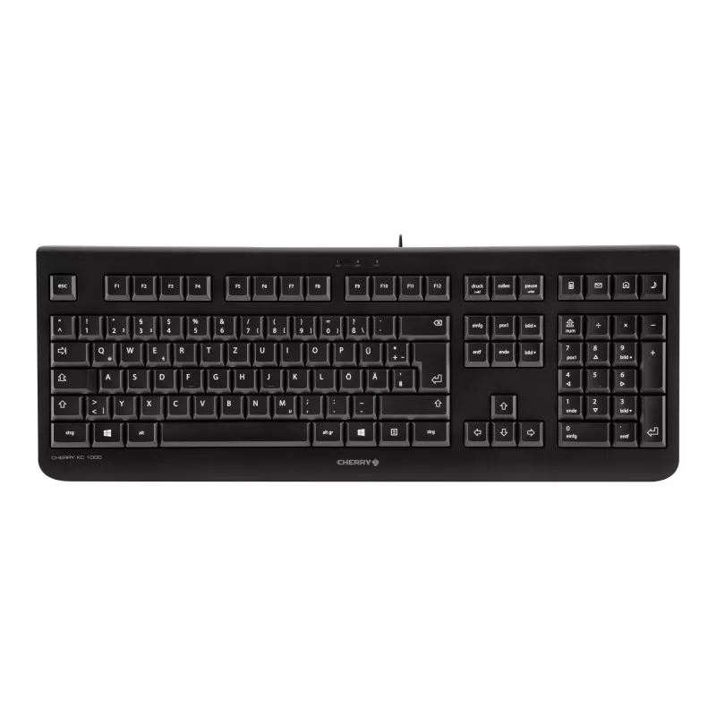 Cherry KC 1000 - tastatūra - ziemeļvalstu - melna