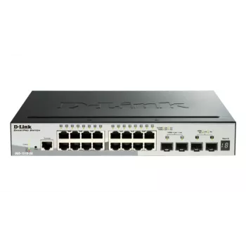 D-Link 52 portu Gigabit Stackable POE viedais pārvaldāmais slēdzis ar 4 x 10G SFP+