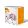 Bērnu digitālā kamera DENVER KCA-1340RO — kompakta 85 g, rozā