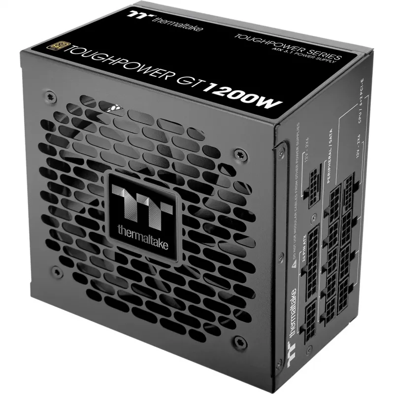Barošanas bloks Thermaltake Toughpower GT 1200W 24-pin ATX melns