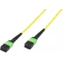 Microconnect FIB998003MTP InfiniBand/optiskās šķiedras kabelis 3 m MPO/MTP Dzeltens