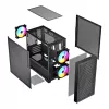 Logic DART PRO ARGB MINI USB-C PC korpuss melns