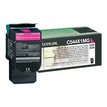 Toneris Lexmark C544X1MG 6000 lapas fuksīna krāsa