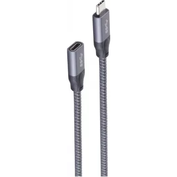 USB kabelis ShiverPeaks Basic-S USB 3.2 Gen 2 1m USB C pelēks
