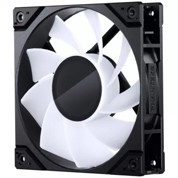 Phanteks M25 Gen2 120mm ARGB reversās gaisa plūsmas PWM ventilators - melns
